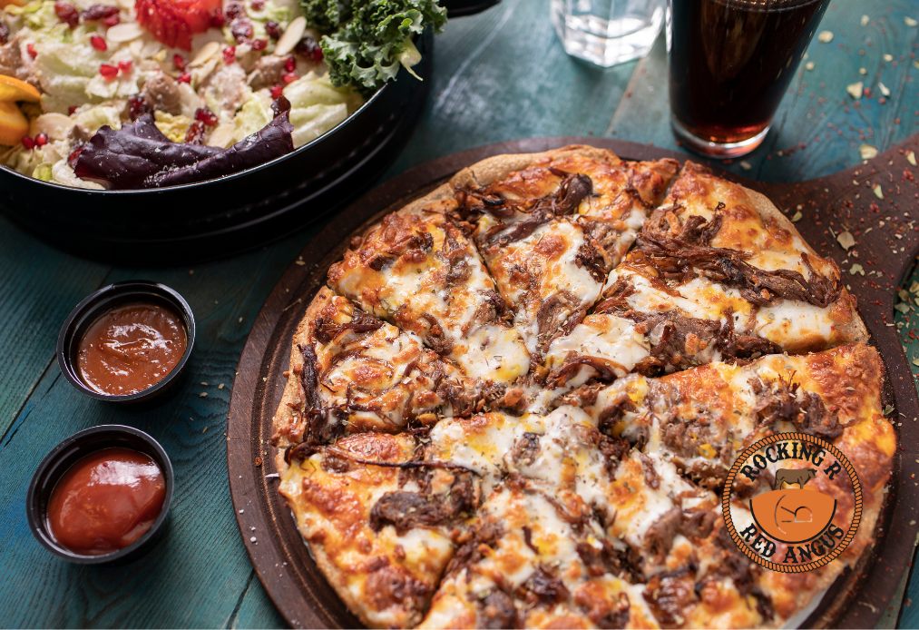 Summer Ground Beef Guide- Cheesesteak Pizza