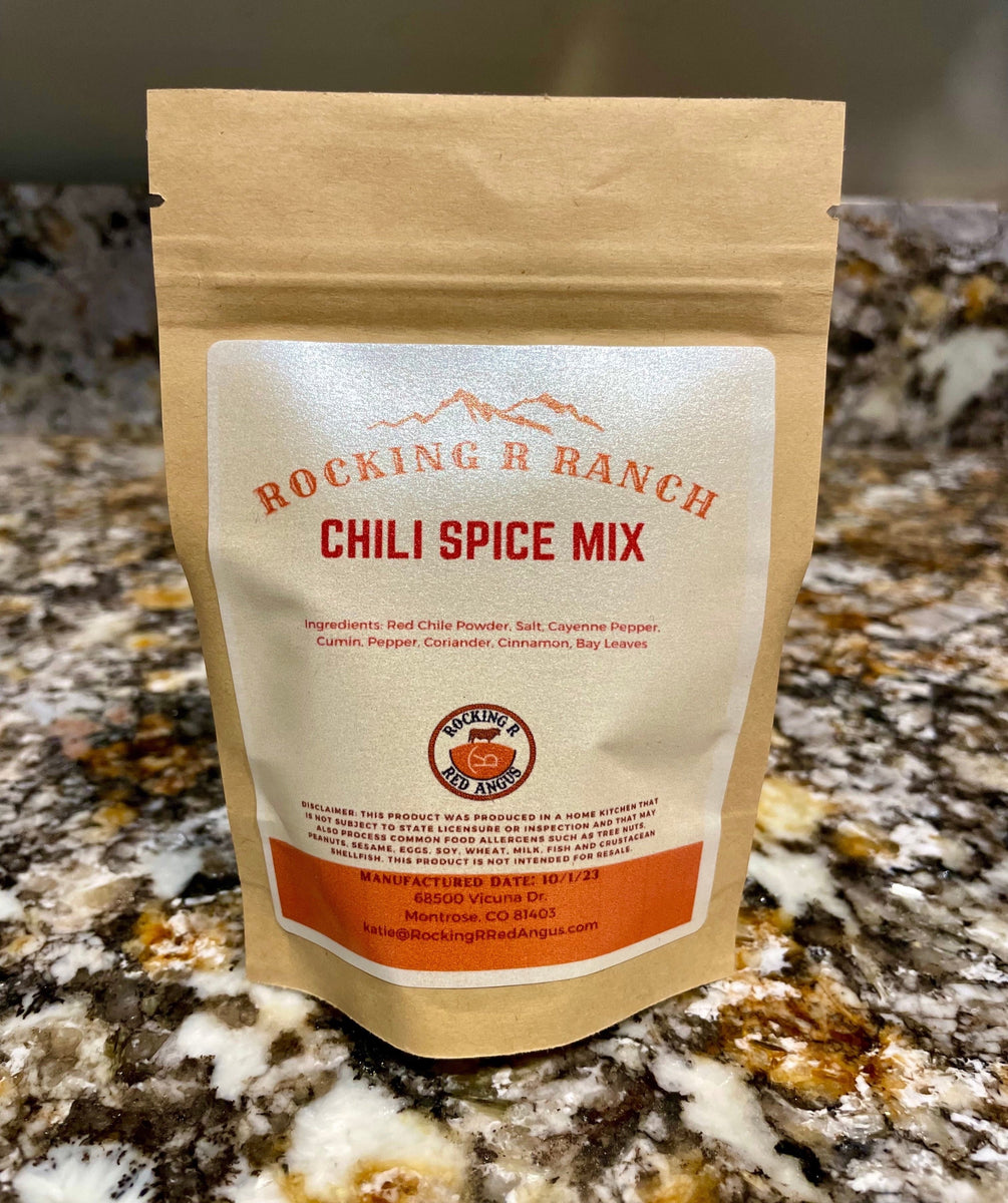 Chili Spice Mix Rocking R Beef