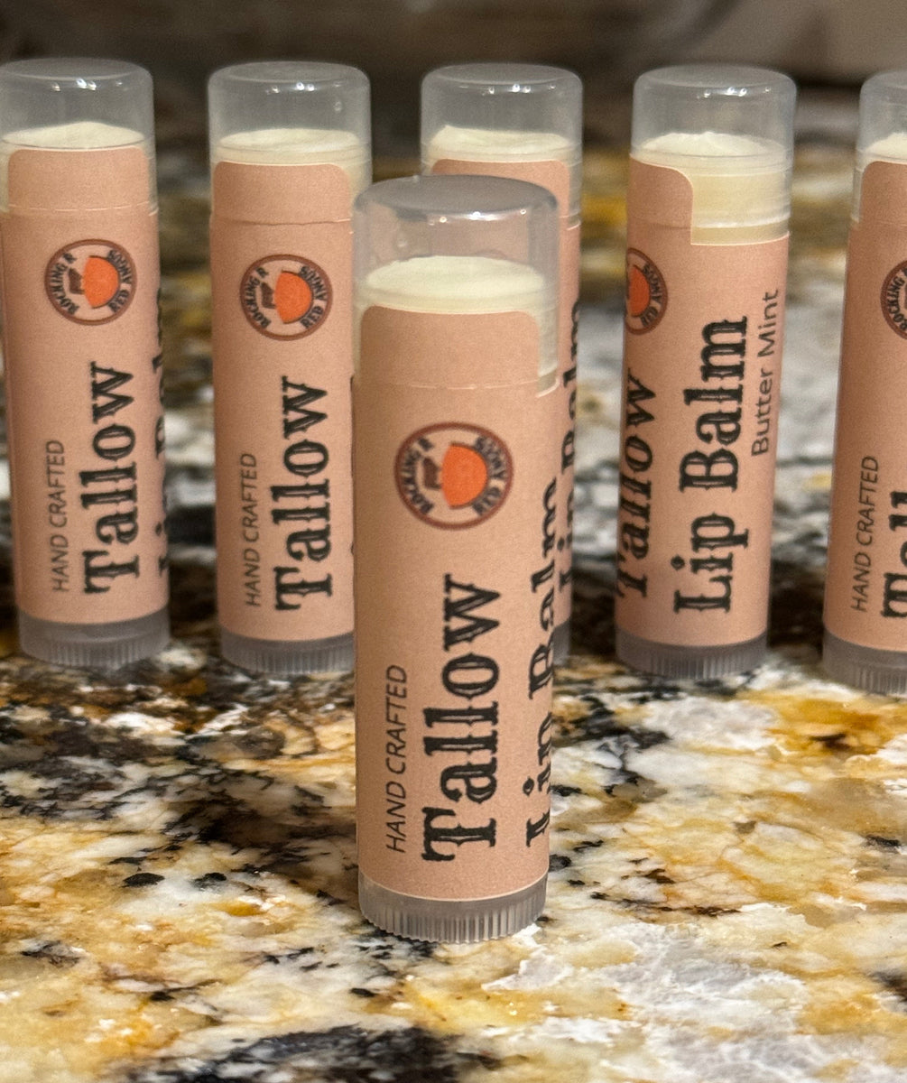 Tallow Lip Balm – Rocking R Beef
