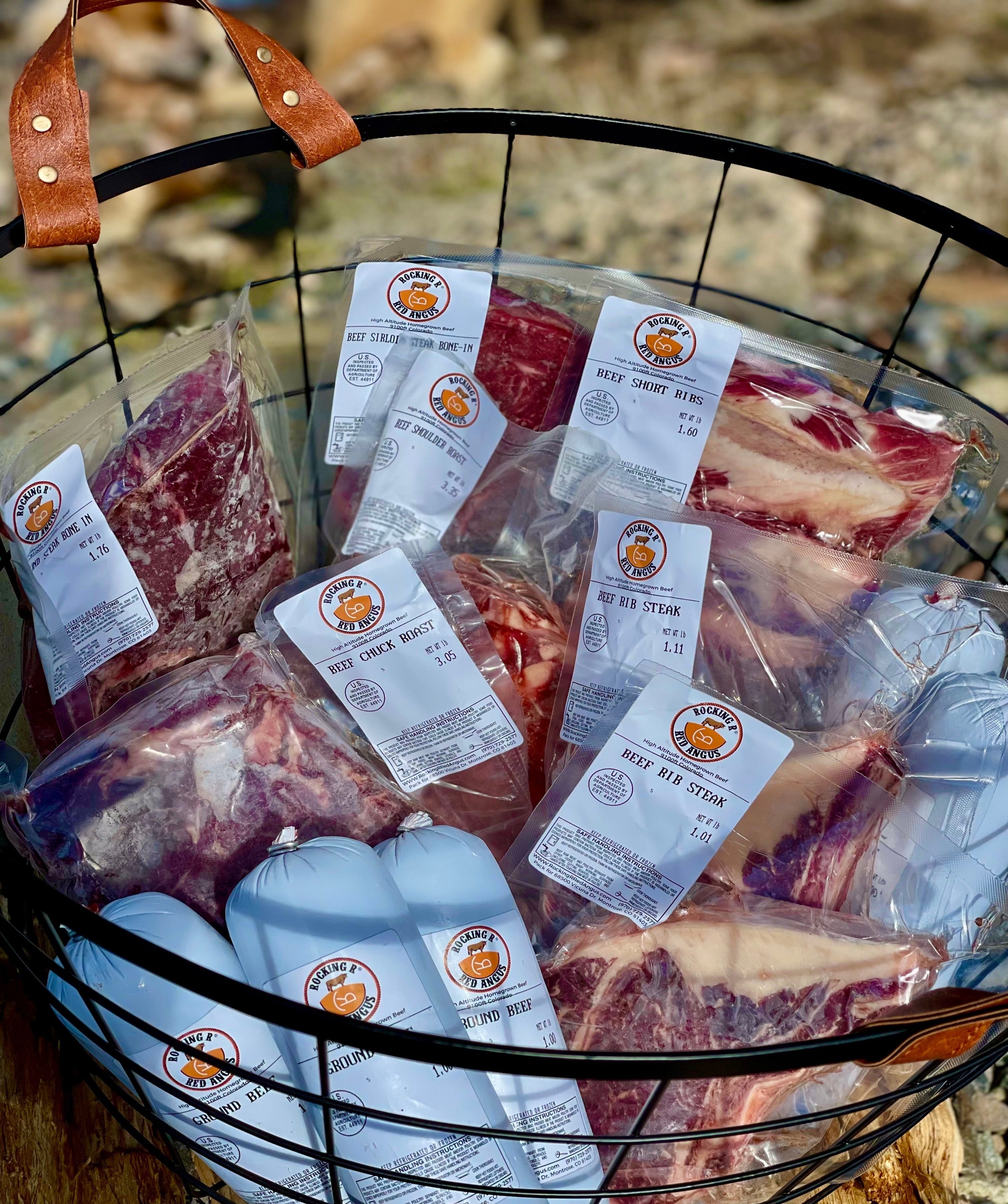 Papi Ranch Beef Box RANCH BUTCHER BOXES – Rocking R Beef