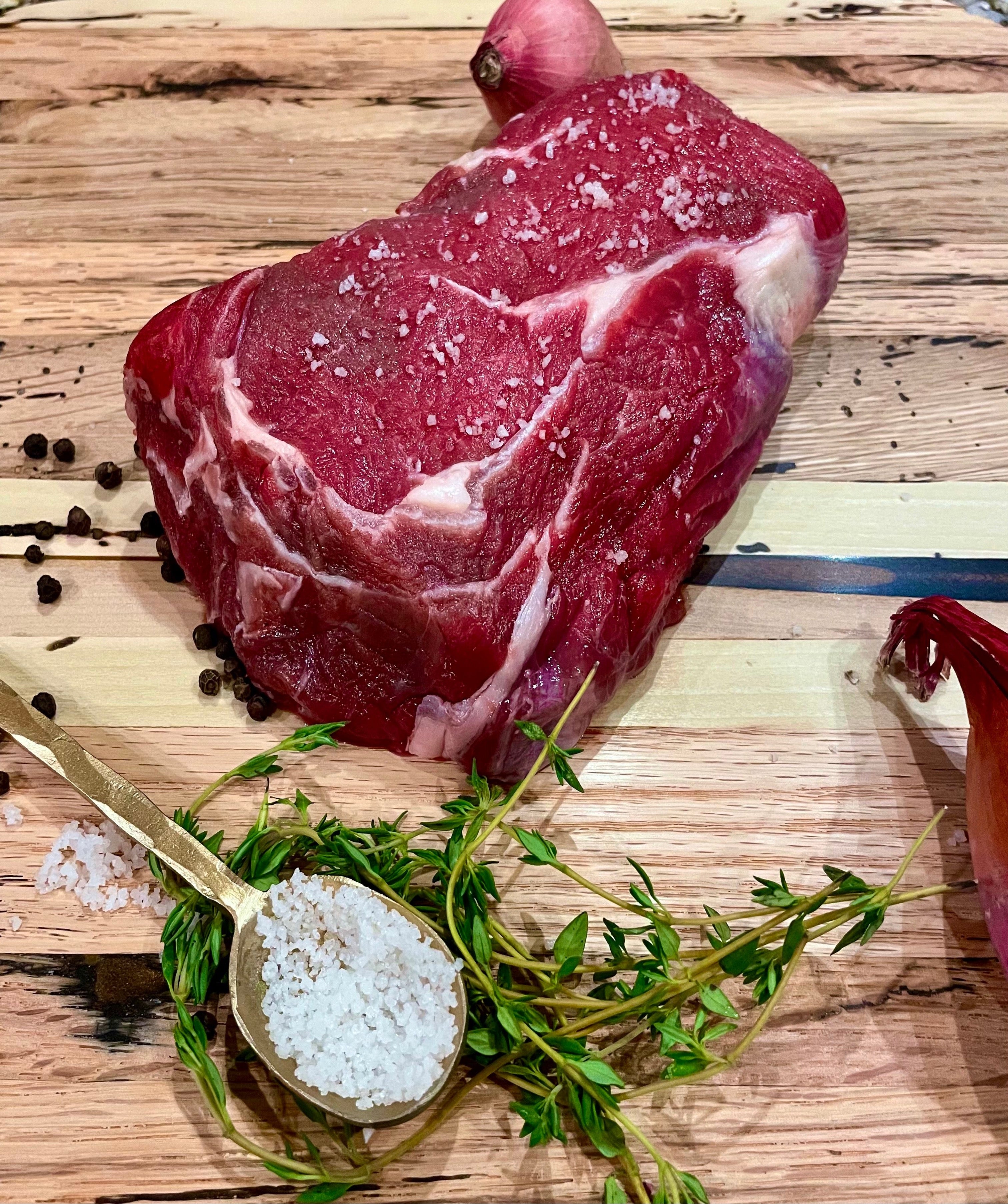 Rib Eye (Boneless) – Rocking R Beef